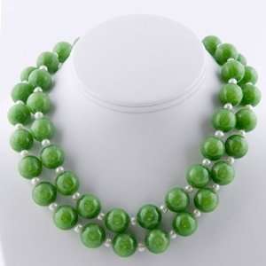 Toggle 14mm Lily Jade With Fresh Water Pearls  Kitchen 