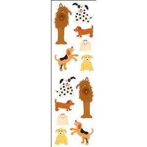  Mrs. Grossmans Stickers Playful Dogs 