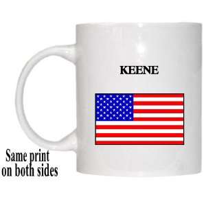  US Flag   Keene, New Hampshire (NH) Mug 