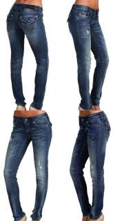 New Womens Rock Revival Jeans SORA S4 RJ8266S4 Swarovski in Fleur De 