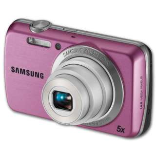 Samsung PL20 (Pink) 2.7 LCD 5x Zoom HD Videos Digital Camera EC 