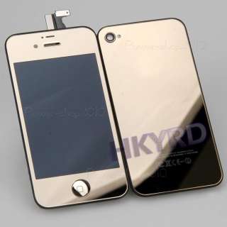   Touch Digitizer LCD Display Assembly+Back Housing For iPhone 4S  