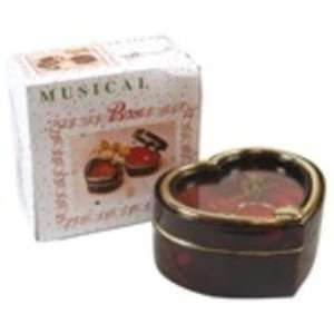  Musical Heart Shaped Jewelry Box Case Pack 240 Everything 