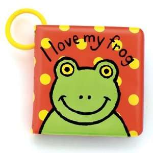  I Love My Frog Bath Book 6 by Jellycat Baby