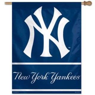 New York Yankees Blue NY Logo Flag or Banner