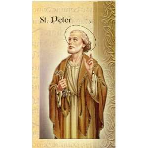  St. Peter Biography Card (500 154) (F5 518)
