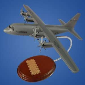  C 130J Hercules Desktop Wood Model Plane / Unique and 