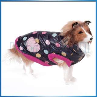  dog jacket is a vest style puff jacket which is perfect for chilly 