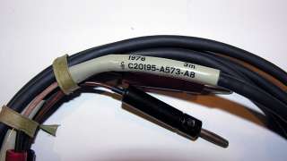 Pair 1976 KLANGFILM speaker cables ( C20195 A573 A8 )  