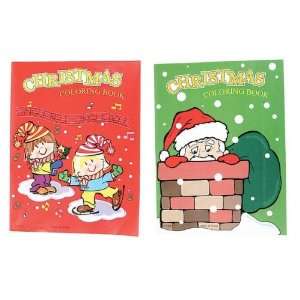  12 Page 9X 11 Christmas Coloring Book Case Pack 84 