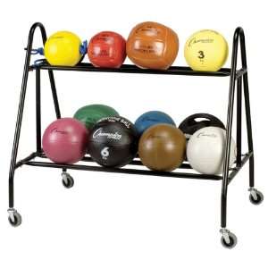  Champion Medicine Ball Storage Cart Equipment BLACK 28 L X 