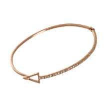 Eva Fehren Champagne Diamond Arrow Bracelet