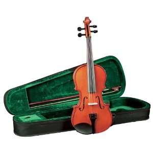  Anton Breton AB 05 3/4 Size Violin with Case   Warm Brown 