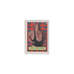    1987 Topps WWF Stickers #12   King Kong Bundy Sports Collectibles