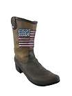 Inch Tall American Flag Cowboy Boot