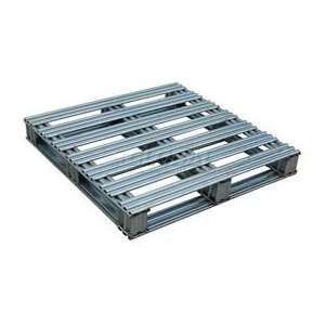 Galvanized Steel Pallet 36 X 36 X 4 3/4 12000 Lbs Capacity  