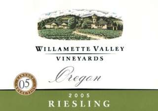 Willamette Valley Vineyards Riesling 2005 