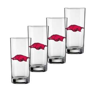    Kraftware 20414 16 Ounce Arkansas Logo   Set Of 4