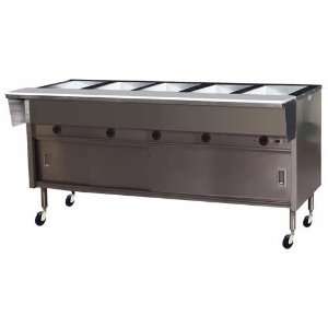  Eagle PHT5CB 240 5 Well Portable Electric Hot Food Table 