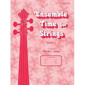  Ensemble Time for Strings Book 1 Violin