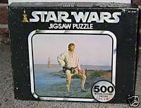 Vintage 1977 Star Wars Jigsaw Puzzle Luke Skywalker  