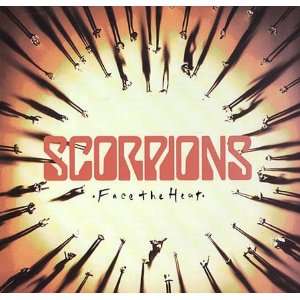  Scorpions Face The Heat Original CD Promo Poster 1993 