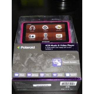  Polaroid PMP501C 4 4GB Media Player Available in Pink or 