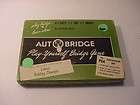 Vintage AUTO BRIDGE Play Yourself Bridge Game PGA ADVANCED SET w/Box