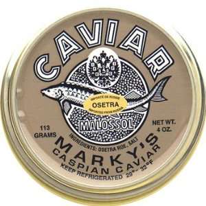 Osetra Caviar (Tin) 4 oz. Grocery & Gourmet Food