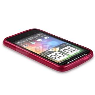   for htc desire hd clear frost wine red circle quantity 1 keep your htc
