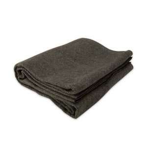 50 Percent Wool Gray Blanket
