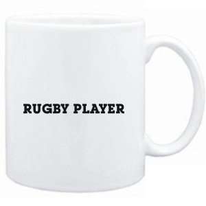  Mug White  Rugby Player SIMPLE / BASIC  Sports Sports 