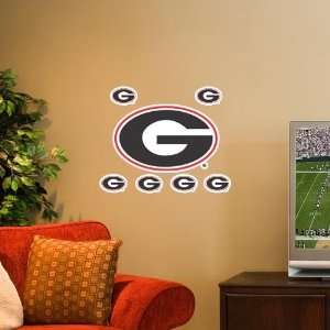  Georgia Bulldogs 7 Pack Team Logo Wall Decals Sports 
