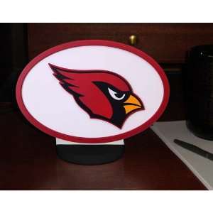  Arizona Cardinals NFL Logo Art With Stand Sports 
