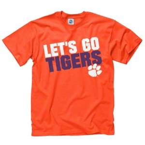  Clemson Tigers Orange Youth Slogan T Shirt Sports 