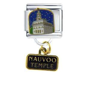   Temple Nauvoo Illinois Italian Charms Bracelet Link Pugster Jewelry