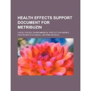  Health effects support document for metribuzin 