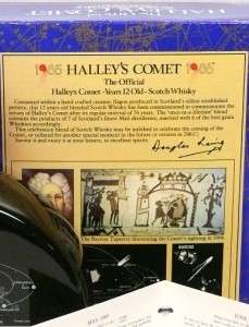 Halleys comet Scotch Whisky Rare Collector Edition  