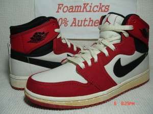 Nike Air Jordan 1 Retro Ko Hi AJKO White/Black/Red 402297 101 Men Size 