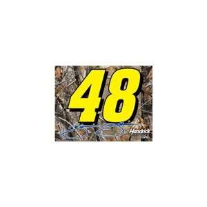 Jimmie Johnson Camouflaged Number Ultra Decal  Sports 