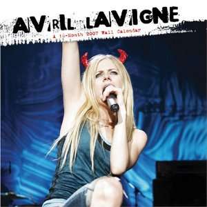  Avril Lavigne 2007 Wall Calendar (9781553819172) Books