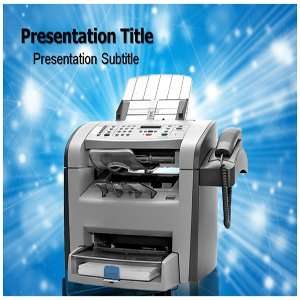  Fax PowerPoint Template   Fax PowerPoint (PPT) Backgrounds 