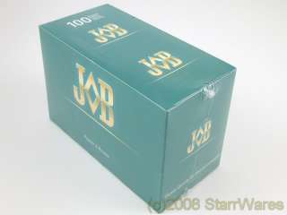 JOB GREEN CIGARETTE ROLLING PAPERS BOX 100  