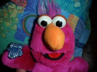 rare 12 TELLY MONSTER Plush Jim Henson Sesame Street MUPPETS w 