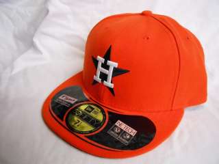   Houston Astros CLASSIC COOP 1971 ORANGE   MLB Baseball Cap Hat  