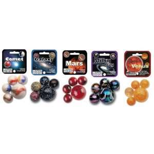   Outer Space II Mega® Marbles w/Marble Madness Booklet Toys & Games