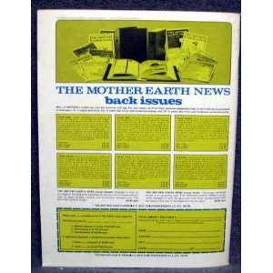   The Mother Earth News No. 21 The Mother Earth News Books