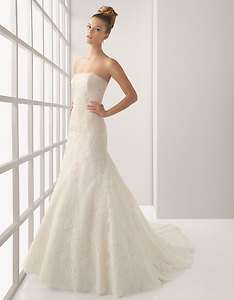  Ivory Wedding Dress Bridal Gown Sz Free New 2012 Discout♥  