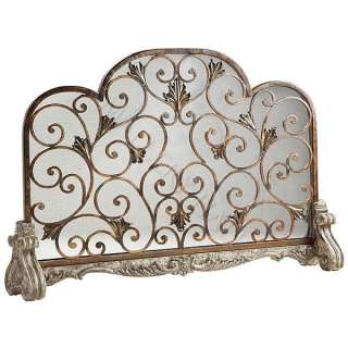 Cast Stone Scroll Fireplace Screen  Your Dreams Just Came True