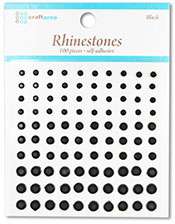 100 Adhesive Rhinestones 17 Colors U Pick Craftaroo LOT  